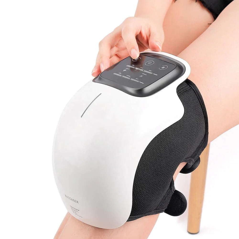 Thermogen  Appareil de massage de genou 4 en 1:  massant,chauffant,   vibrant et lumiére infrarouge